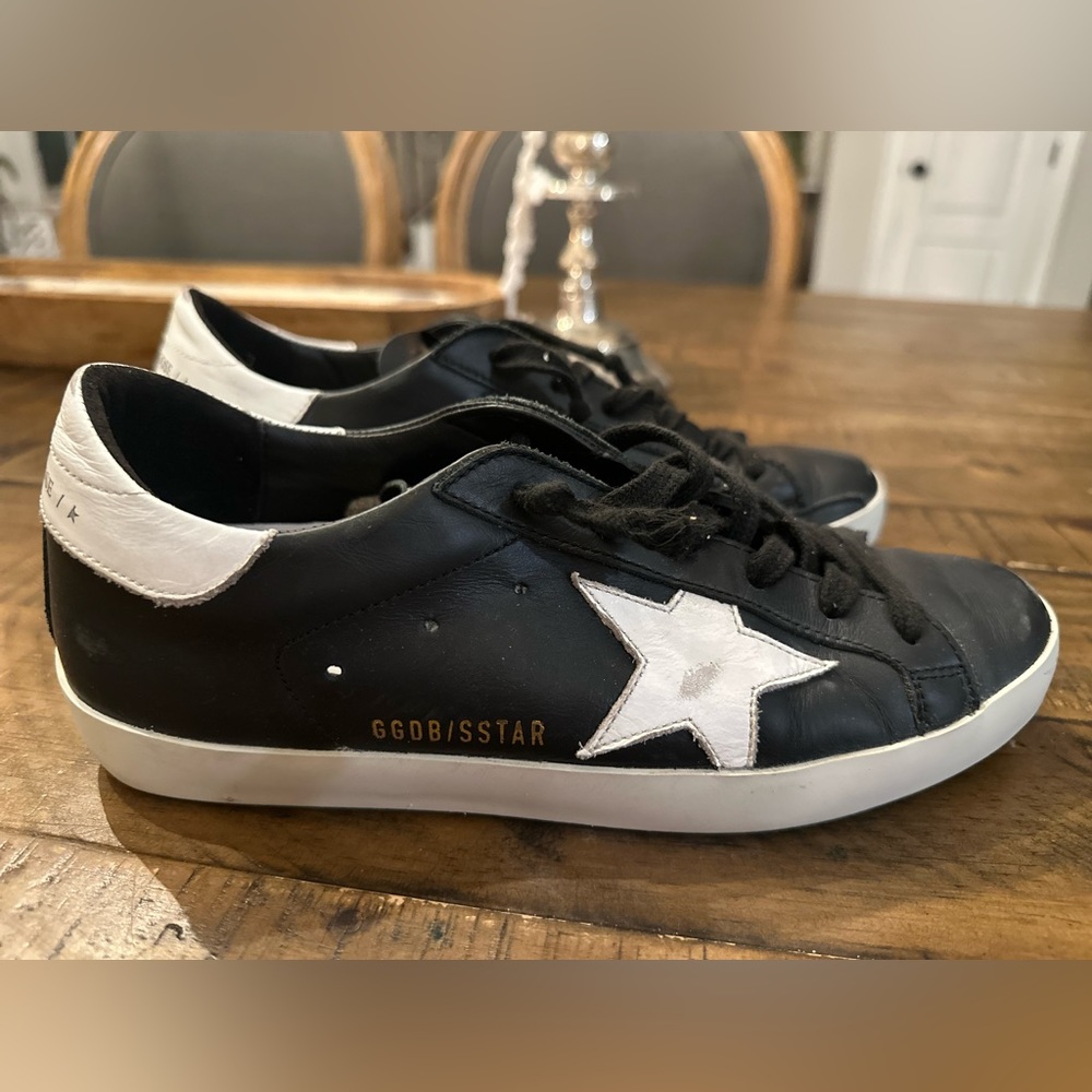 Golden Goose Women’s Size 8 Hard to Find Super Star Black